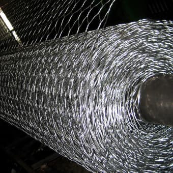 Картинка сетка двойного кручения с60 0,5 м с размером ячейки 60х80мм, диаметром проволоки 2,7/3/3,7мм