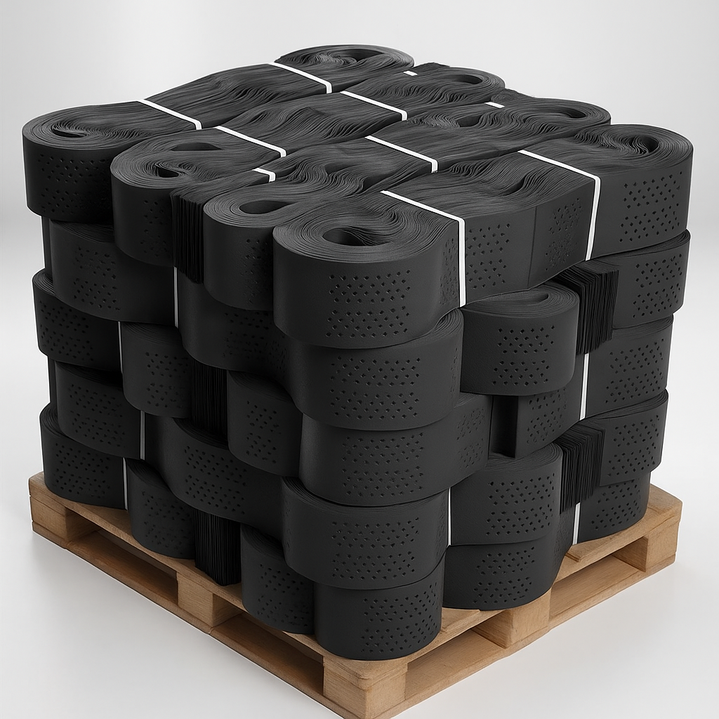 Детальная картинка для анонса Георешетка с перфорацией 2300 x 9000 высота 200 мм.