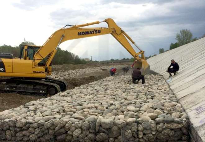 Строительство канала в г. Светлоград