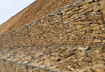 Монтаж габионов